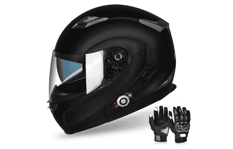 FreedConn Full Face Bluetooth Motorcycle Helmet