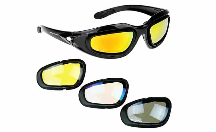 AULLY PARK Polarized Motorcycle Riding Glasses Review
