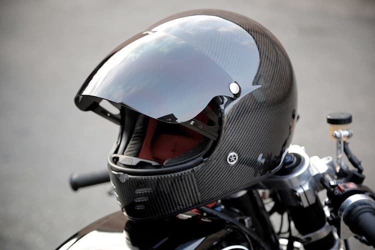 Fulmer Carbon Fiber Motorcycle Helmet