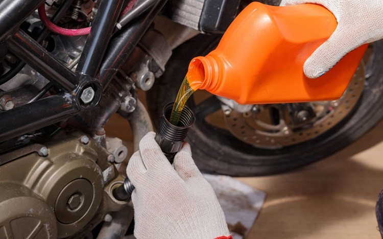 How To Change Motorcycle Oil
