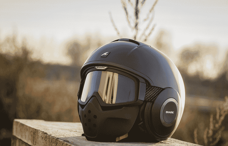 Shark Raw Carbon Fiber Motorcycle Helmet