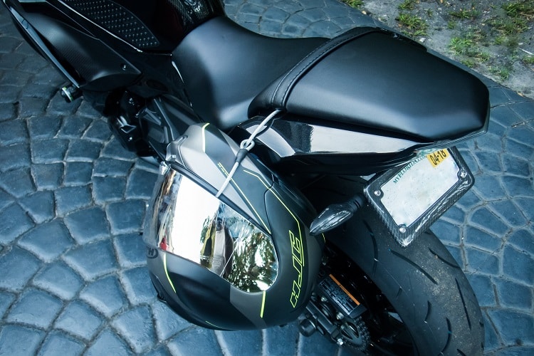 How to Lock Helmet to Motorcycle