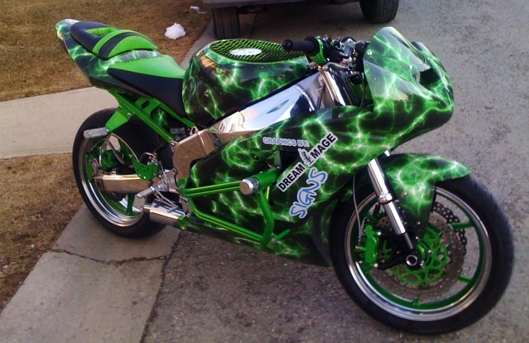Vinyl Wrap Motorcycle Here's How To Do It